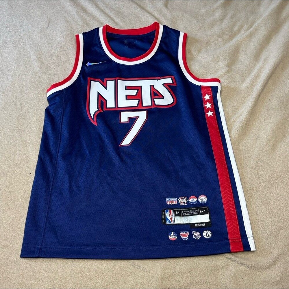 Nike Kevin Durant Brooklyn Nets City Edition 75th Swingman Jersey Youth M #7